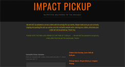 Desktop Screenshot of impactpickup.com
